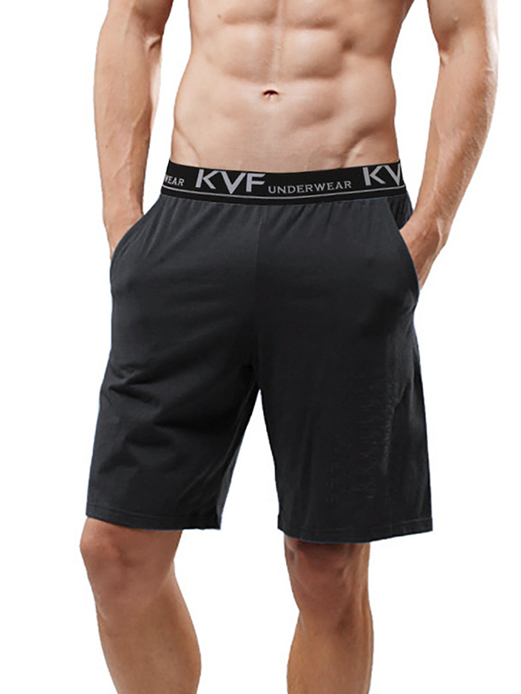 Men's Loose Lounge Shorts With Pockets