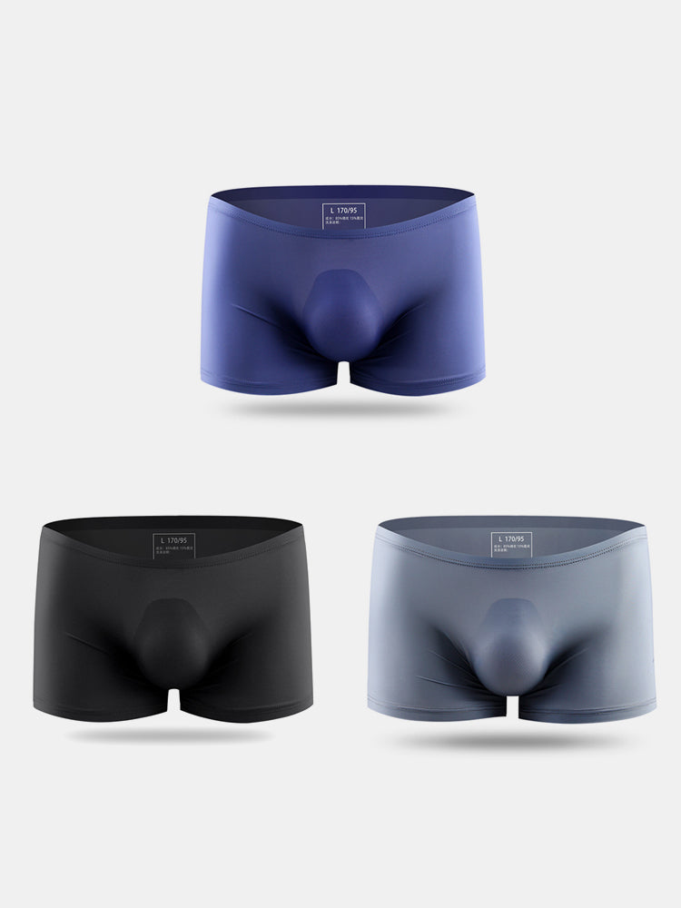 3 Pack 3D Seamless Support Pouch Men's Underwear