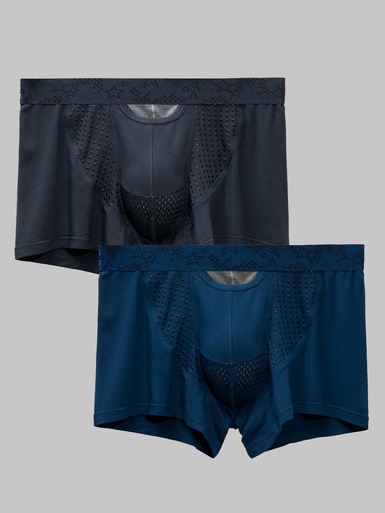 Modal Dual Separate Pouch Trunks