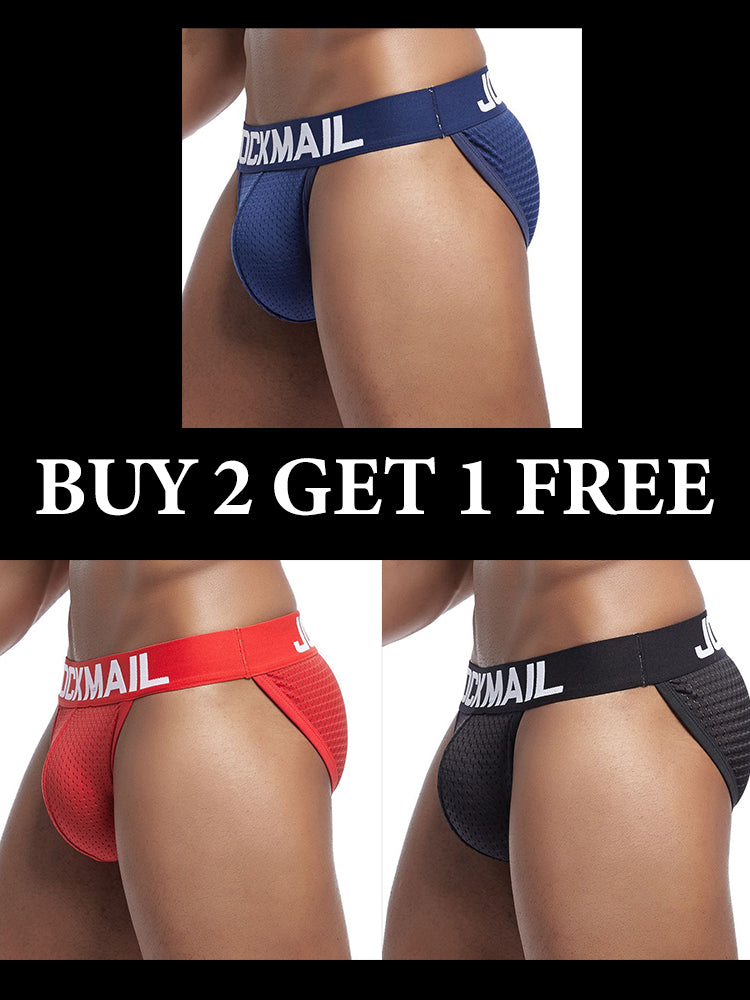 Men's Leisure Breathable Ball Support Briefs