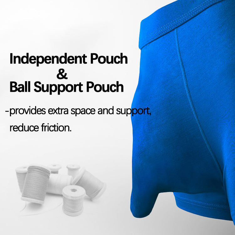 4 Pack Modal Separate Pouch Men's Underwear